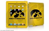 iPad Skin - Iowa Hawkeyes Herkey Black on Gold (fits iPad2 and iPad3)