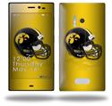 Iowa Hawkeyes Helmet - Decal Style Skin (fits Nokia Lumia 928)