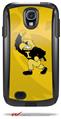 Iowa Hawkeyes Herky on Gold - Decal Style Vinyl Skin fits Otterbox Commuter Case for Samsung Galaxy S4 (CASE SOLD SEPARATELY)