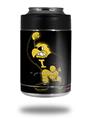 Skin Decal Wrap for Yeti Colster, Ozark Trail and RTIC Can Coolers - Iowa Hawkeyes Herky on Black (COOLER NOT INCLUDED)