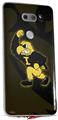 Skin Decal Wrap for LG V30 Iowa Hawkeyes Herky on Black