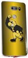 Skin Decal Wrap for LG V30 Iowa Hawkeyes Herky on Black and Gold