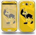 Iowa Hawkeyes Herky on Gold - Decal Style Skin (fits Samsung Galaxy S III S3)